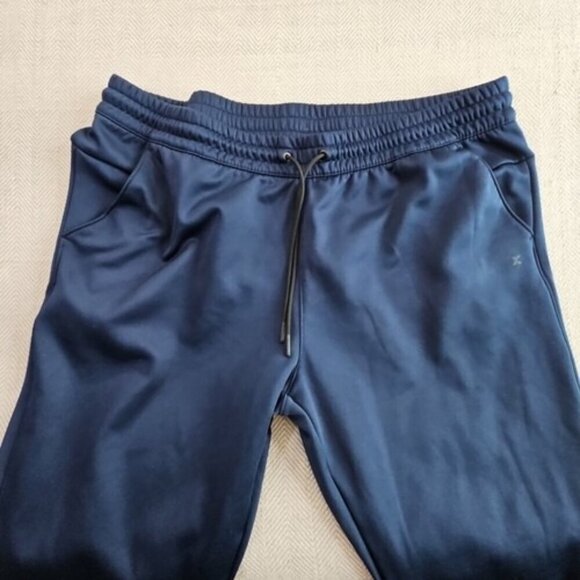 Xersion Quick-Dri Fleece Pant Men's 3XLT Navy Jogger Drawstring EUC LNC 3 Pocket - Picture 8 of 11